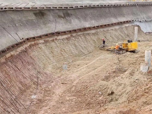 固阳基坑边坡加固
